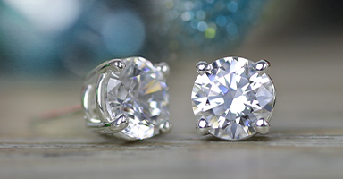 Diamond Stud Earrings