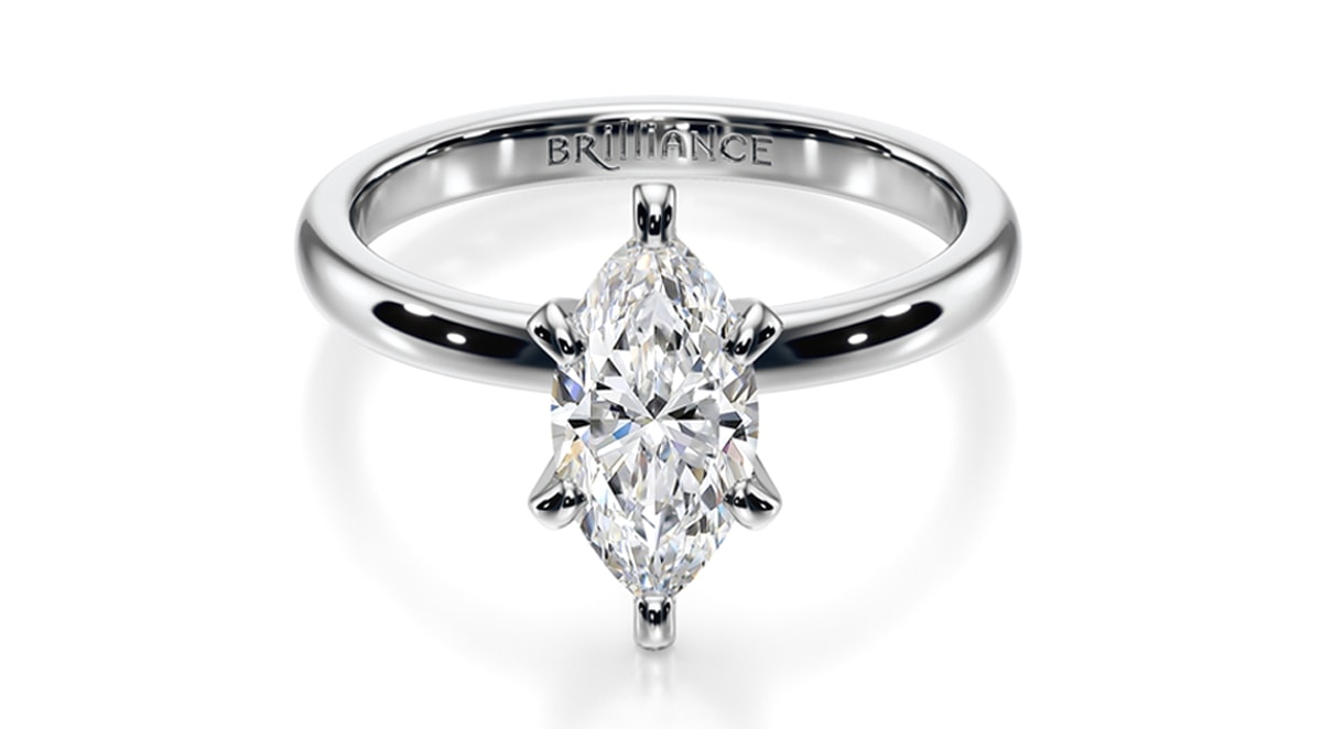 Classic Marquise Solitaire