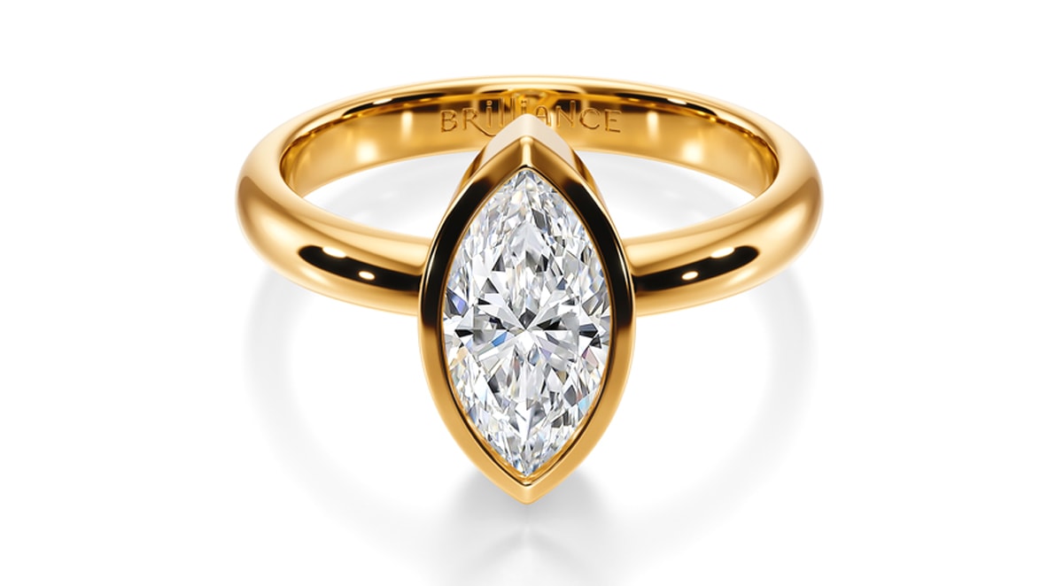 Marquise Bezel Ring