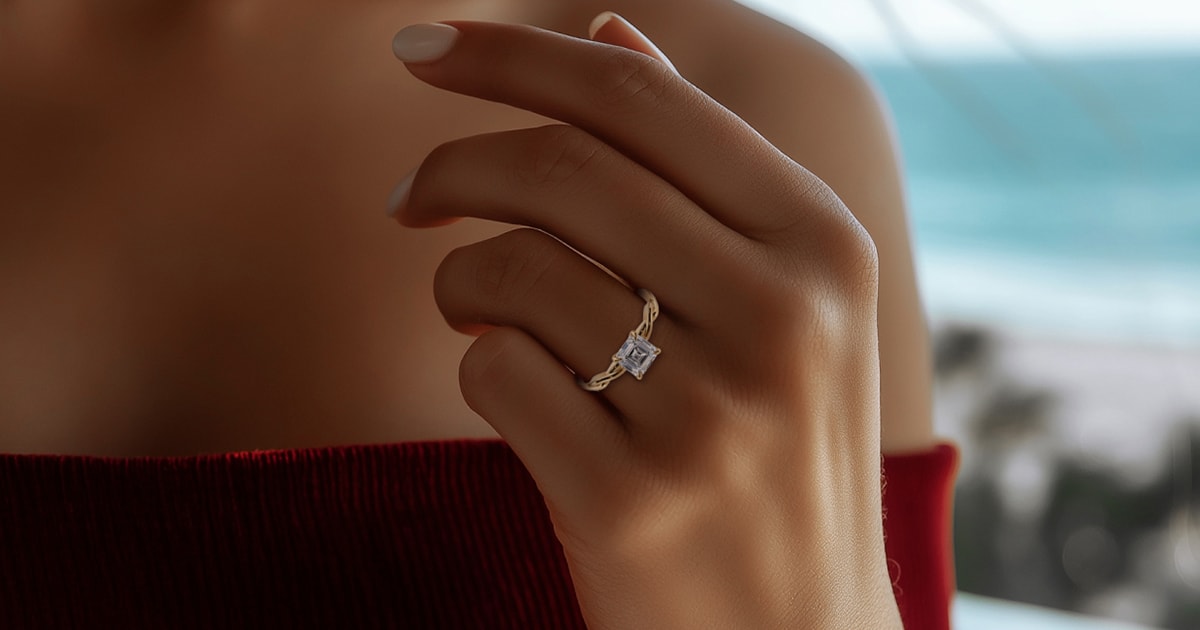 How to Wear Your Engagement Ring and Wedding Band