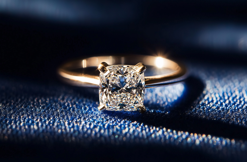 diamond shape cushion