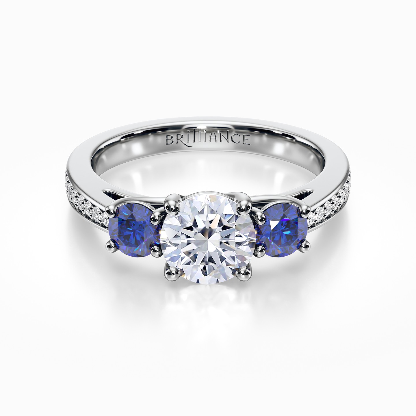 Gemstone Engagement Ring