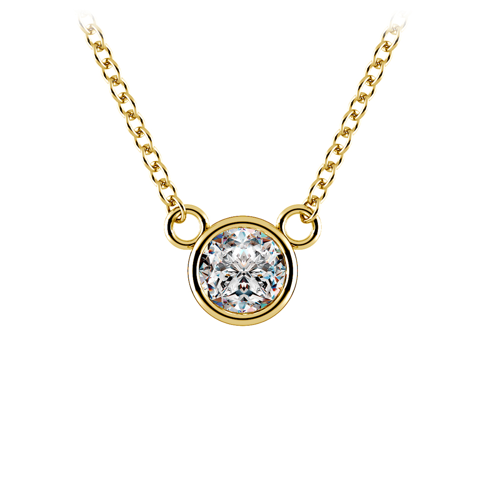 Bezel Necklace