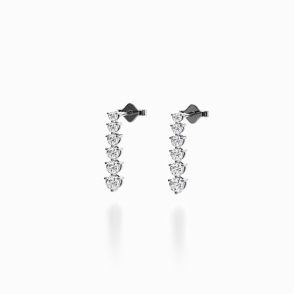 1.00 Carat Drop Earrings