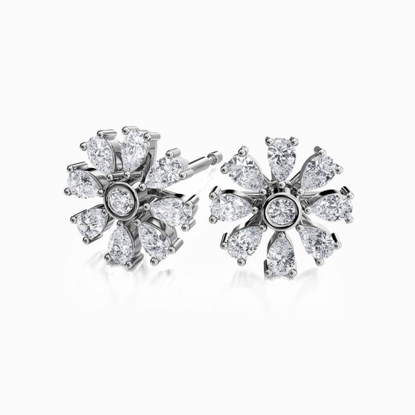 Flower Shaped Earrings