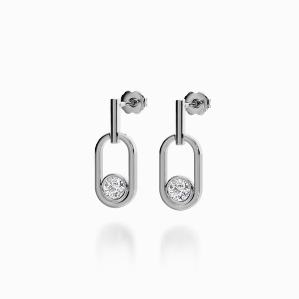 Paperclip Earrings