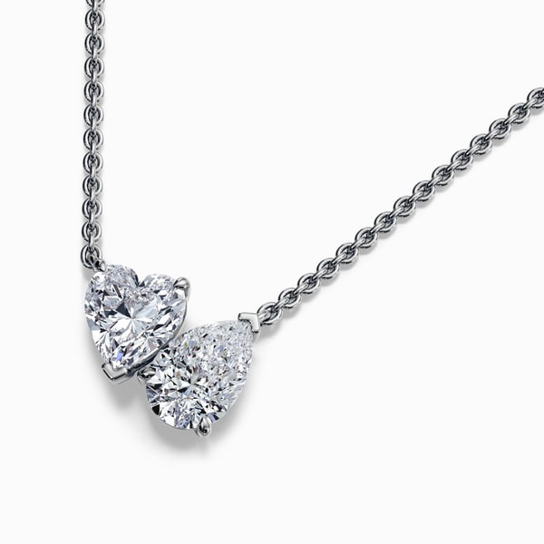 Heart Pear Necklace