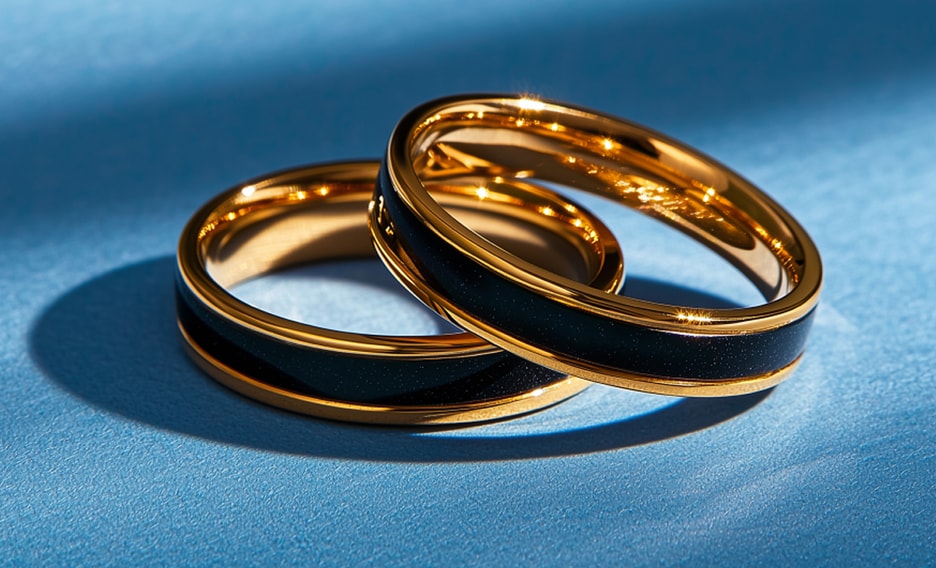 Yellow Gold Wedding Bands