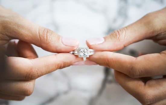 The Impact of Fluorescence on a Diamond
