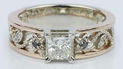 Vintage Floral Filigree Ring