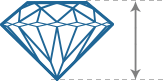 Heart Diamond | Side View