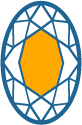Oval Diamond | Top View