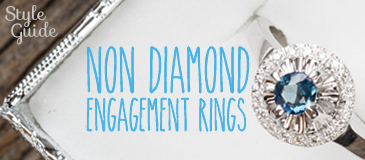 Style Guide for Non-Diamond Engagement Rings